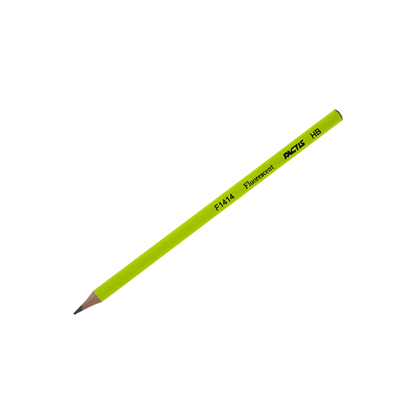مداد سیاه (مشکی) فکتیس زرد فسفری