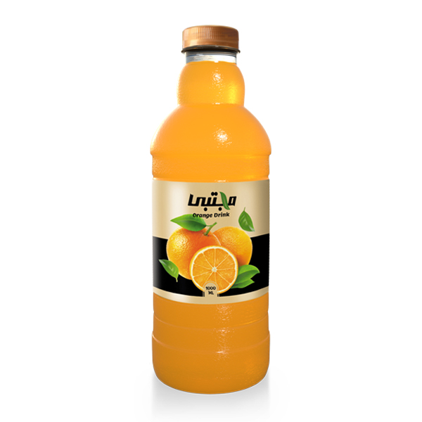آبمیوه (نوشیدنی بدون گاز) پرتقال مجتبی (1 لیتری)